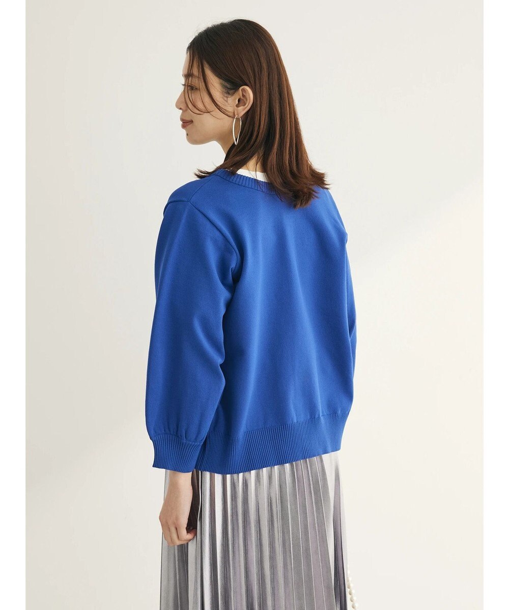 Green Parks 前後２ＷＡＹ　７分袖ハイゲージカーディガン 