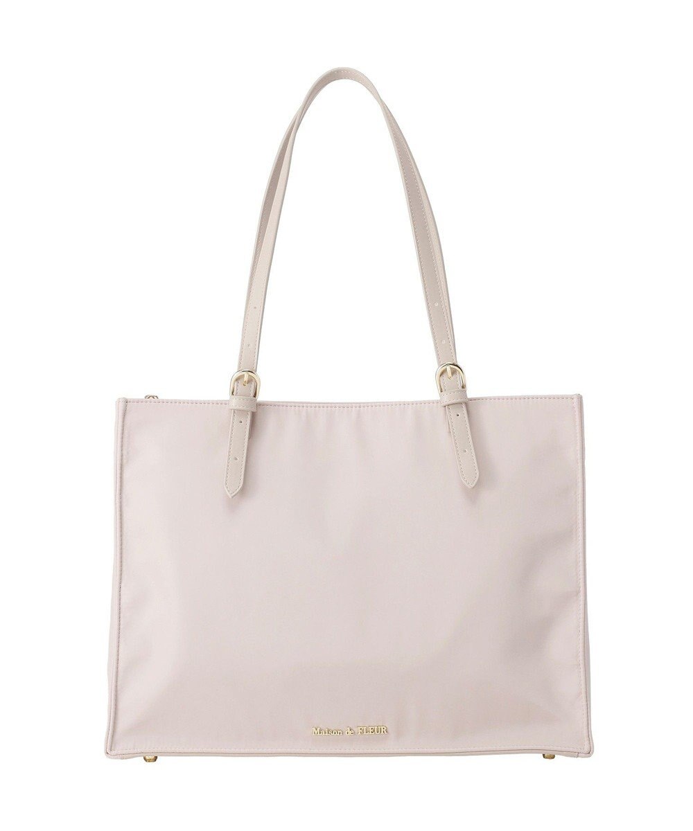 Maison de FLEUR 撥水加工マルチポケットキャリーオンバッグ 