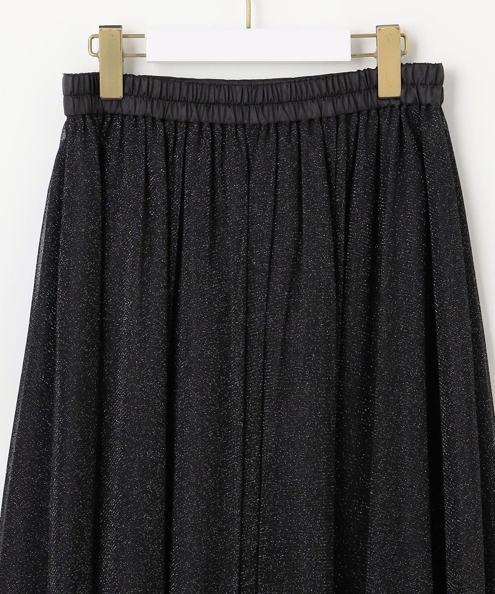 ANY SIS 【スタイリストコラボ】ジレ×ラメチュールスカート セットアップ 