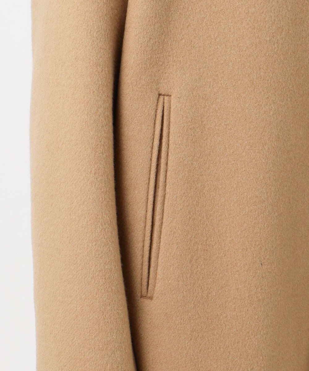 23区 L 【エステータ】ウールリバー ストールデザイン コート 