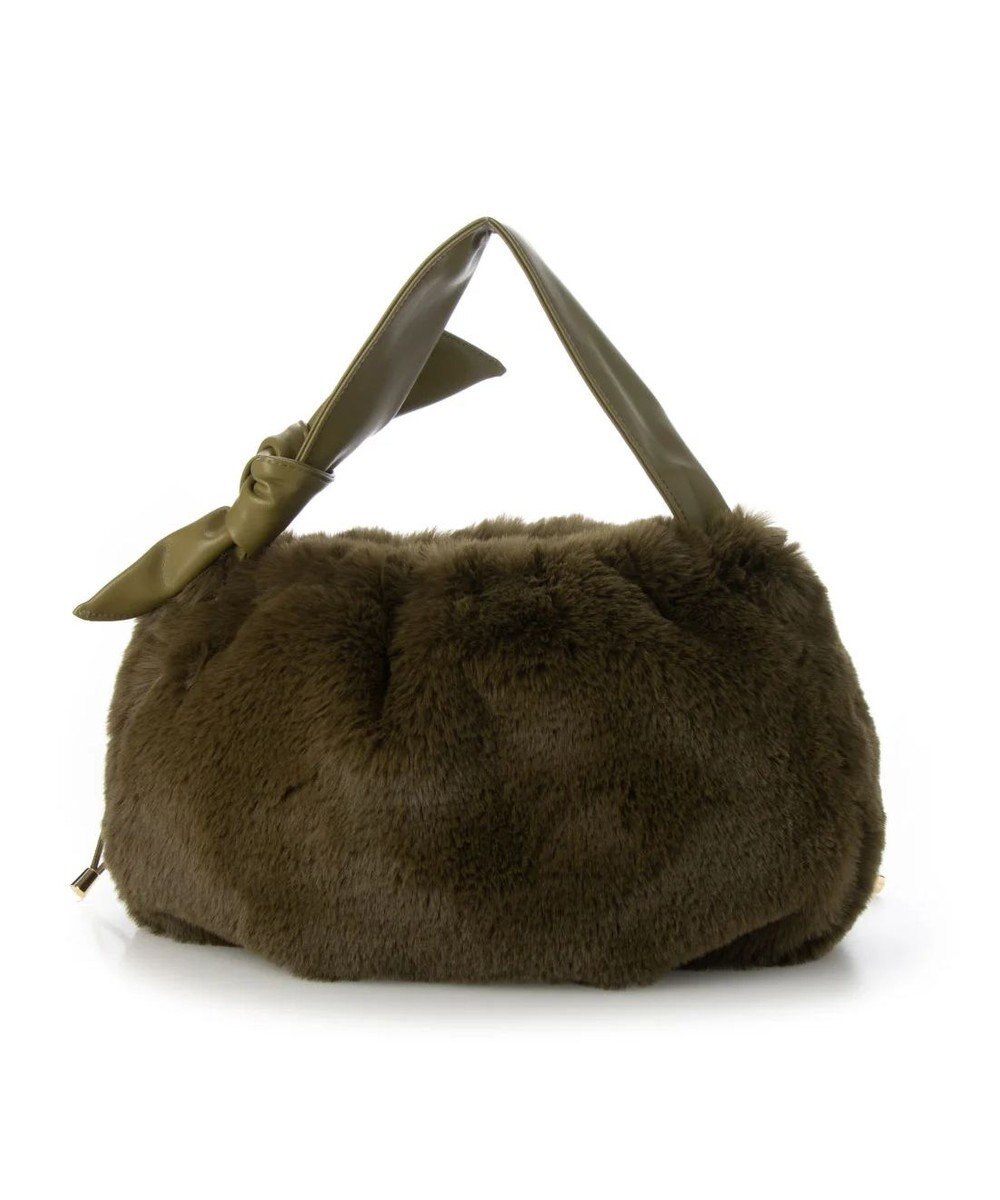 UNBILLION cachecache リボンハンドルエコファードロストバッグ 