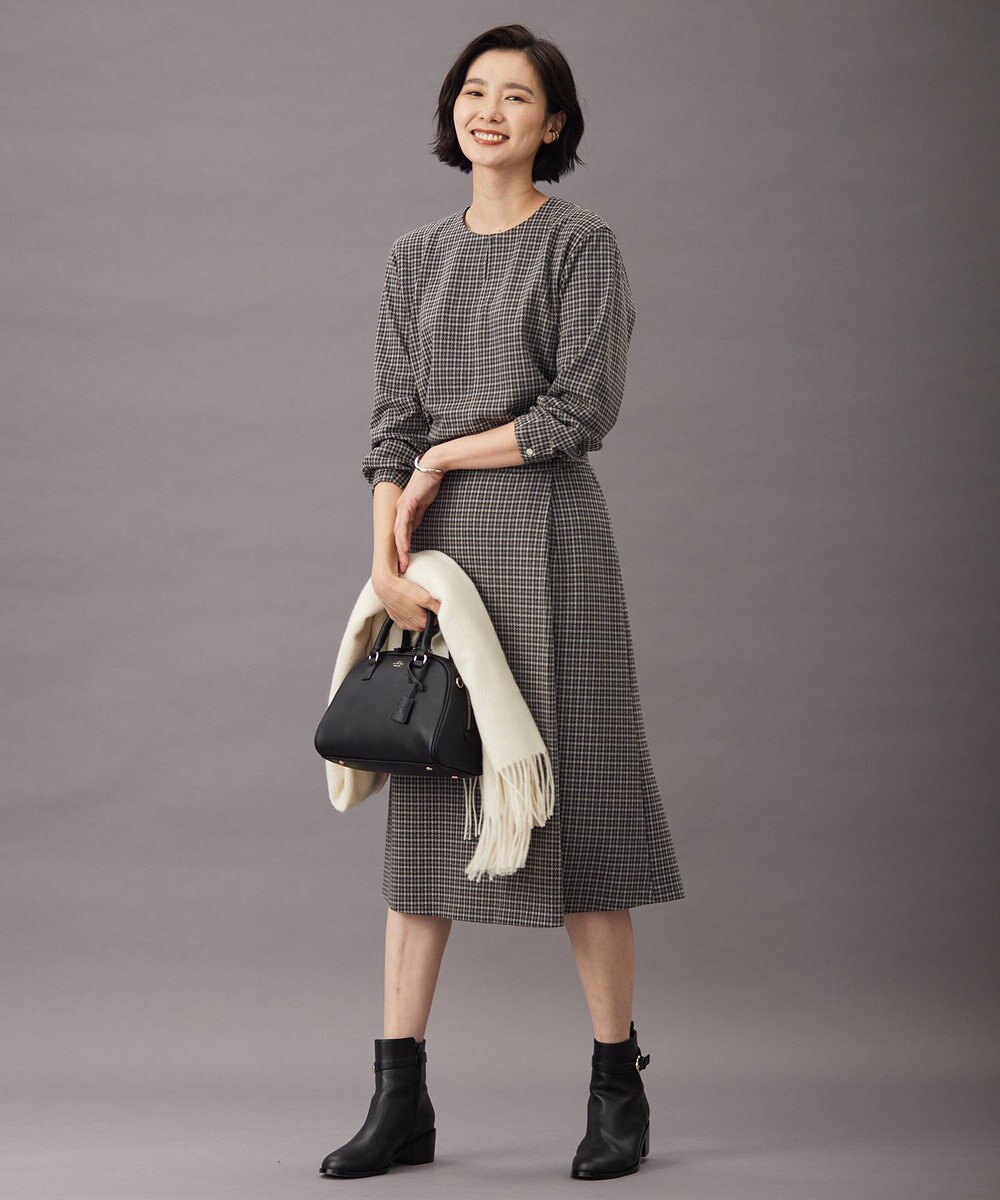 J.PRESS LADIES カシミヤ リバーシブル ヘリンボーン ストール 