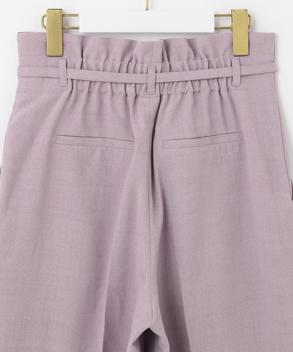 ANY SIS 【セットアップ対応】リネンライク ワイドパンツ 