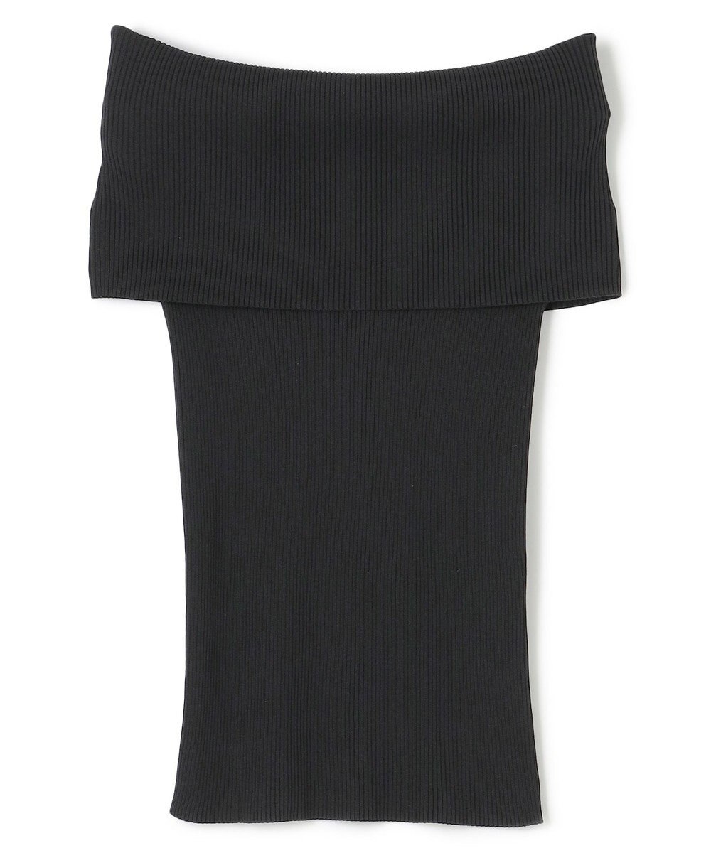 BEIGE， 【洗える】BRERA / オフショルダーストレッチリブニット 