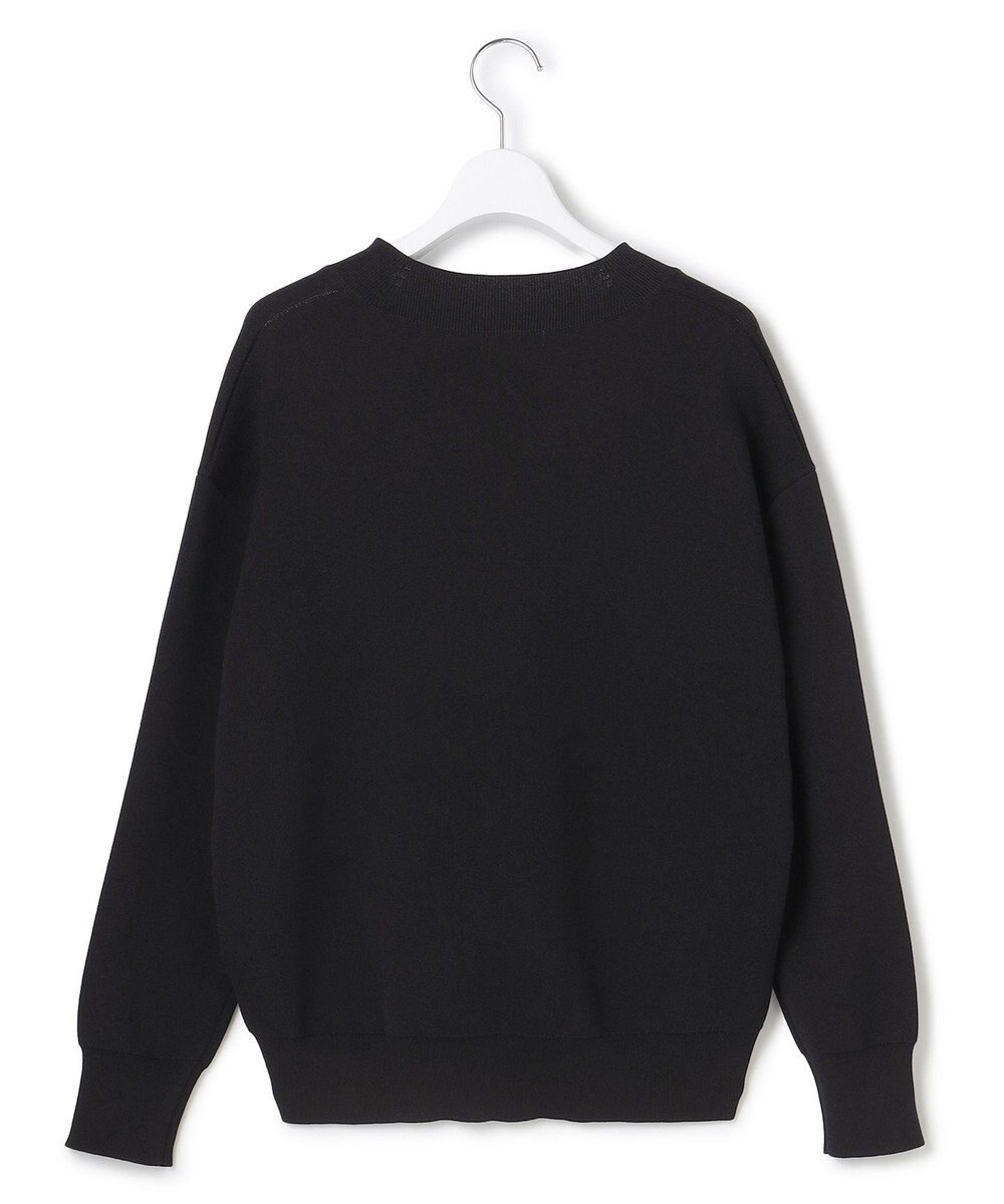 ICB 【先行予約】 コットンポリエステルスムース Vネックニット 