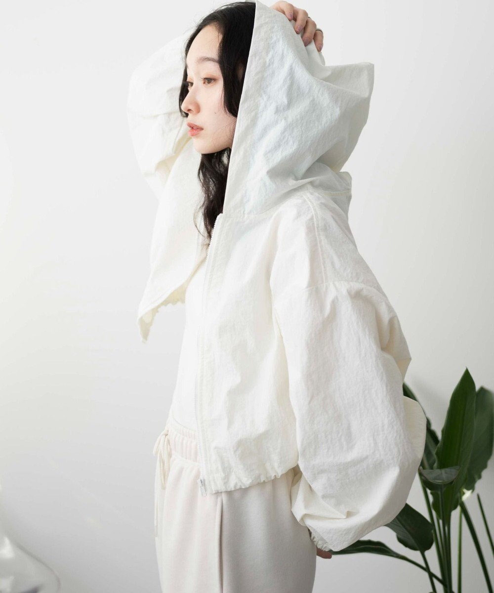 WEGO ショートナイロンブルゾン 