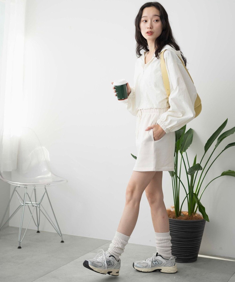 WEGO ショートナイロンブルゾン 