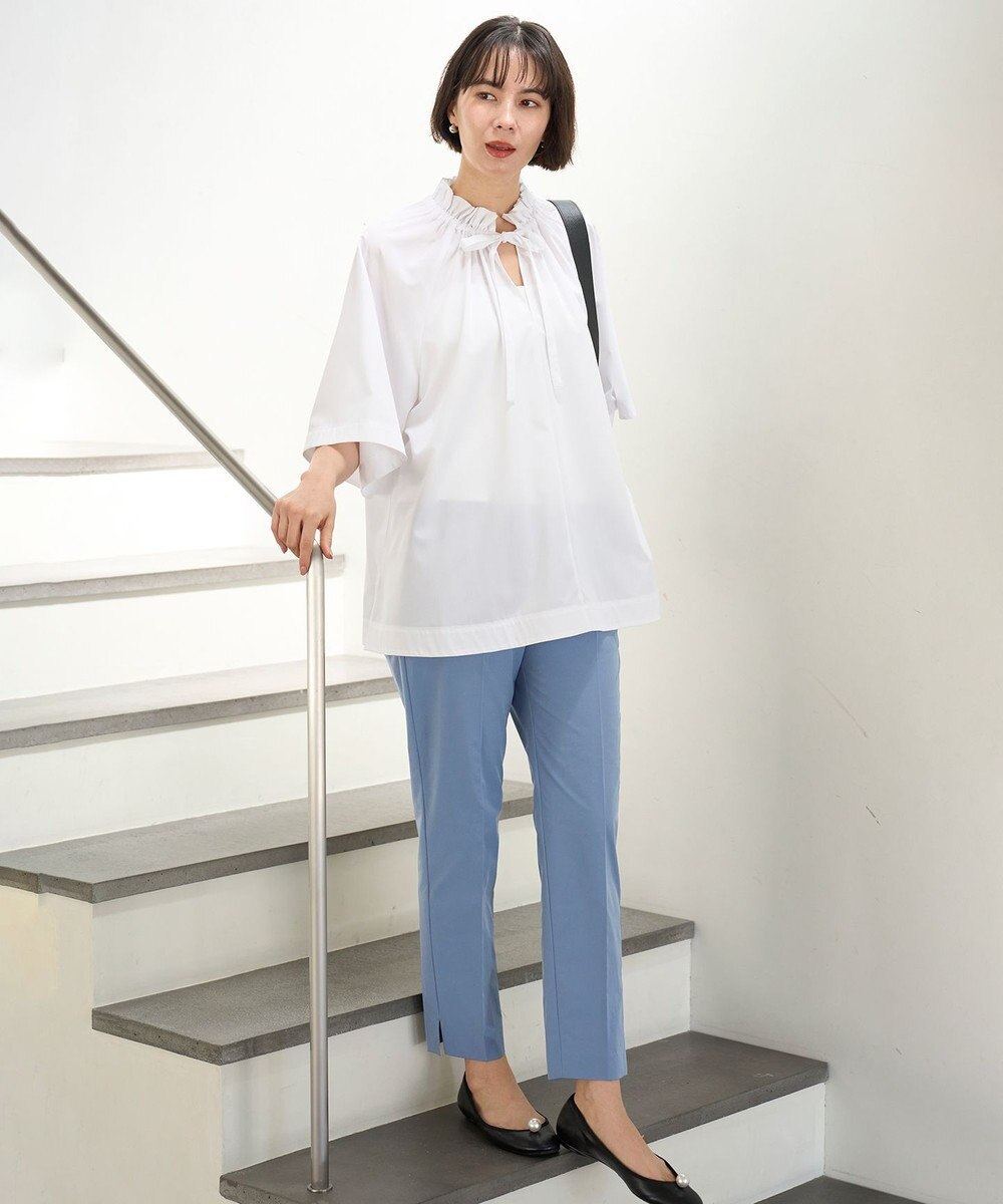 UNFILO FINE MOVE テーパードパンツ 