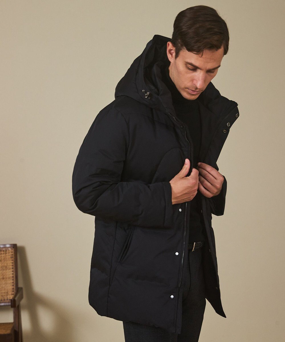 GOTAIRIKU WEB限定【仕事で着られる】ドレスダウンコート_ストレッチツイル_25年新作 