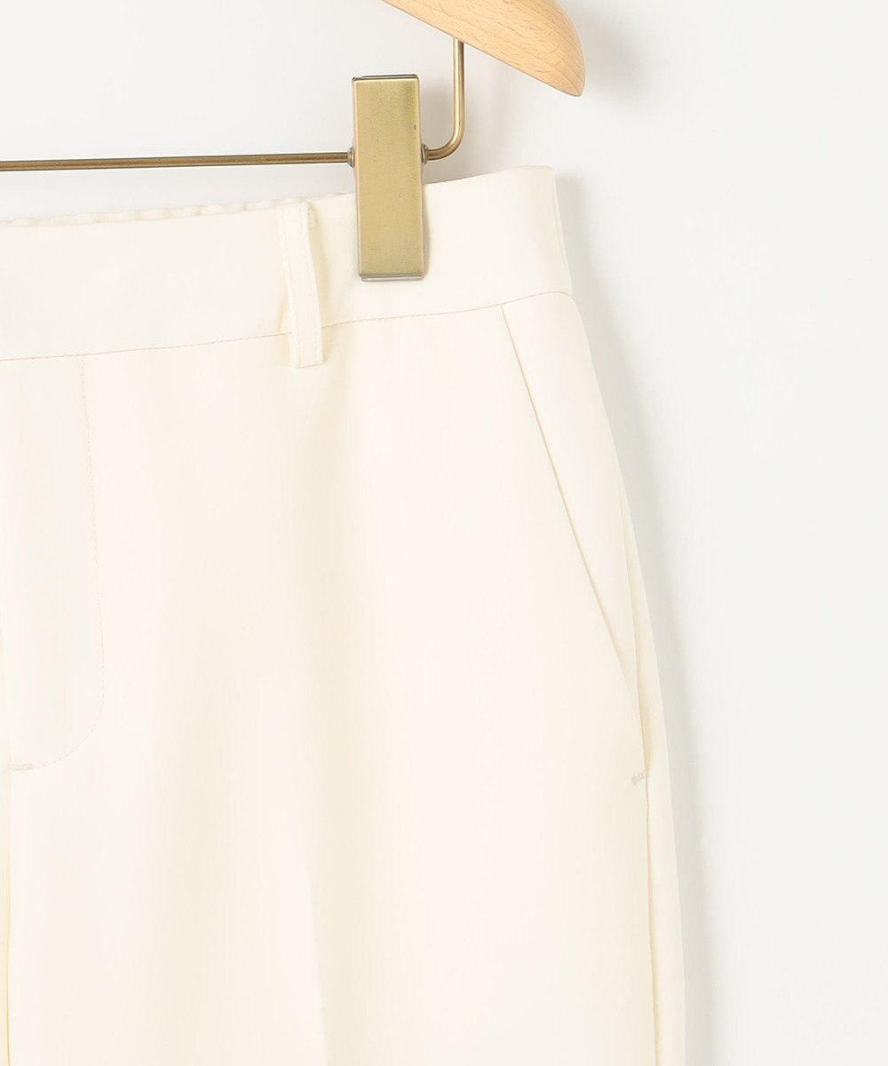 組曲 L 【WEB限定】ベーシックダブルクロス テーパードパンツ 