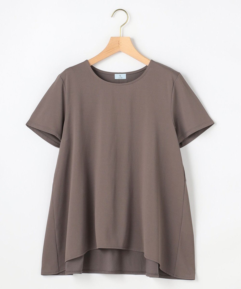 組曲 【一部先行予約】スウェットファンクションジャージー フレアカットソー 