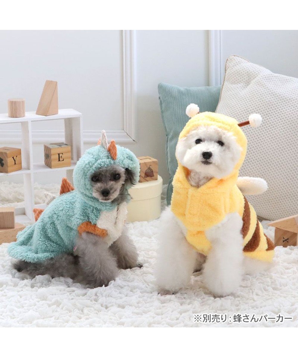 PET PARADISE ペットパラダイス 恐竜さん パーカー 小型犬 