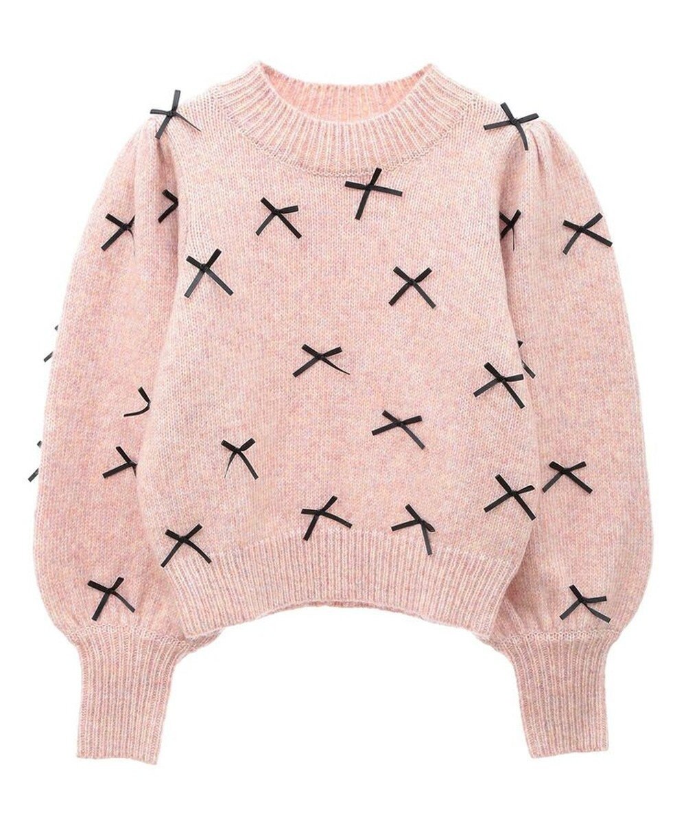 Green Parks ・ＡＮＤＳＥＡＲＣＨ　メニーリボンニットプルオーバー 