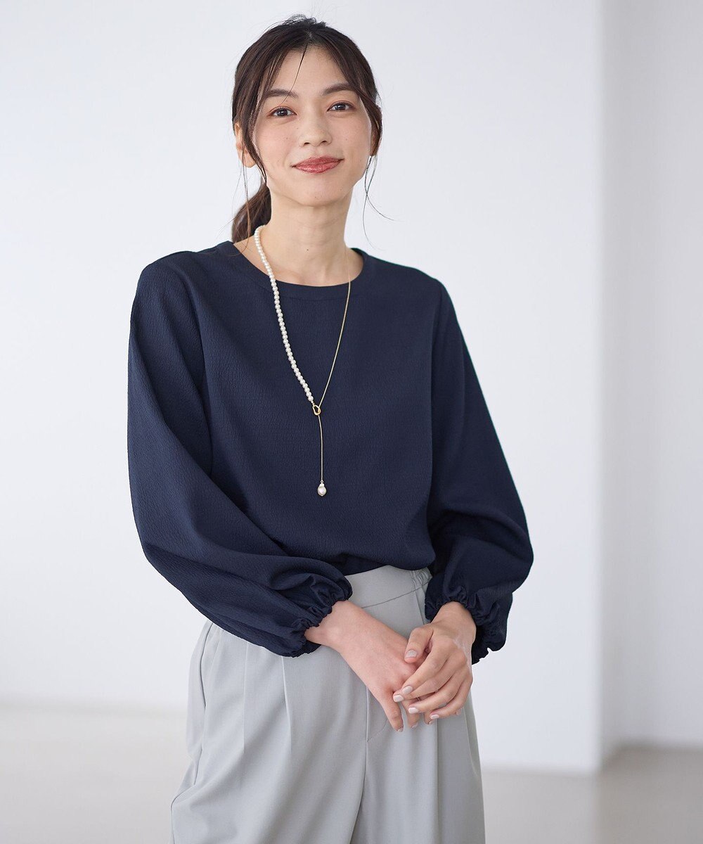 ANY ポコポコバルーン袖ブラウス 