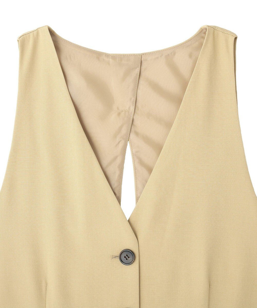 CRAFT STANDARD BOUTIQUE バックスリットショートベスト 