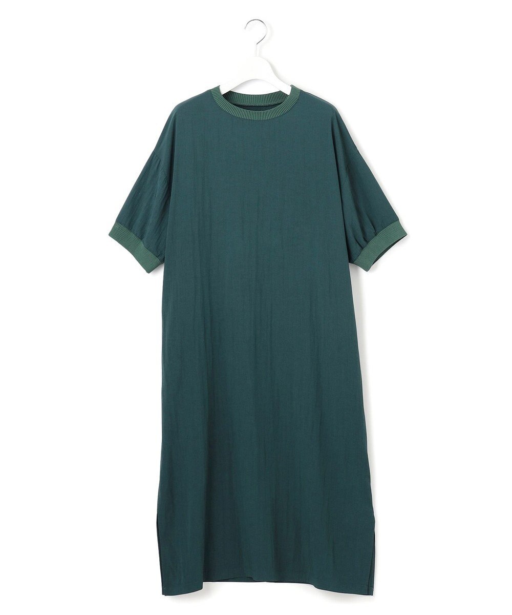 J.PRESS YORK STREET 【WOMEN】ワッシャーニットコンビ ワンピース 