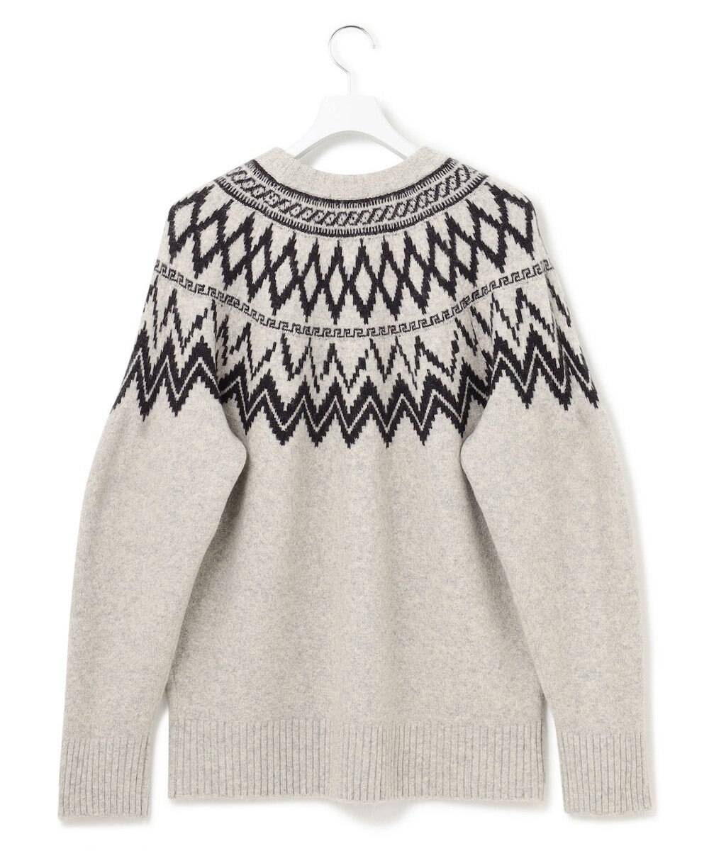 J.PRESS YORK STREET 【UNISEX】FOXMIXノルディック ニット 