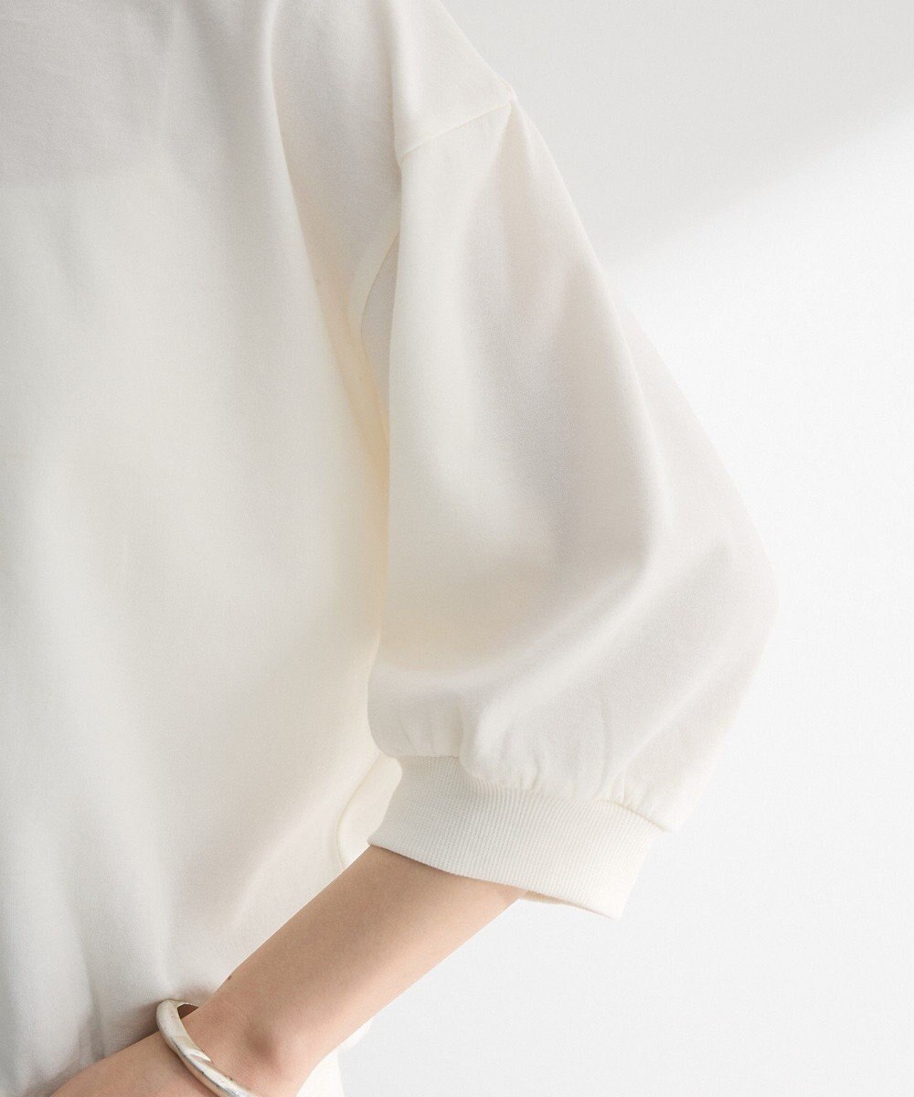 Green Parks ７分袖ハーフＺＩＰプルオーバー 