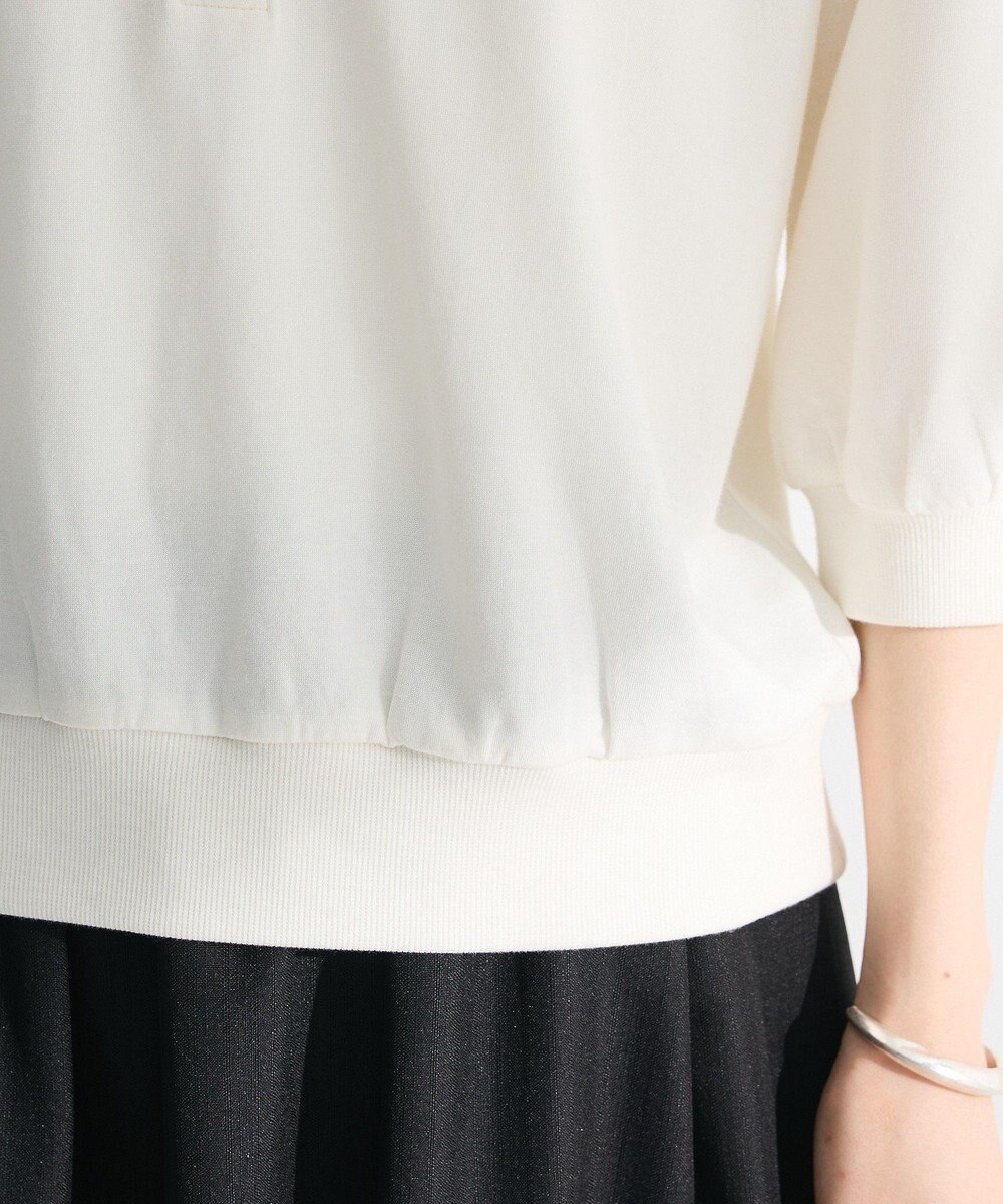 Green Parks ７分袖ハーフＺＩＰプルオーバー 