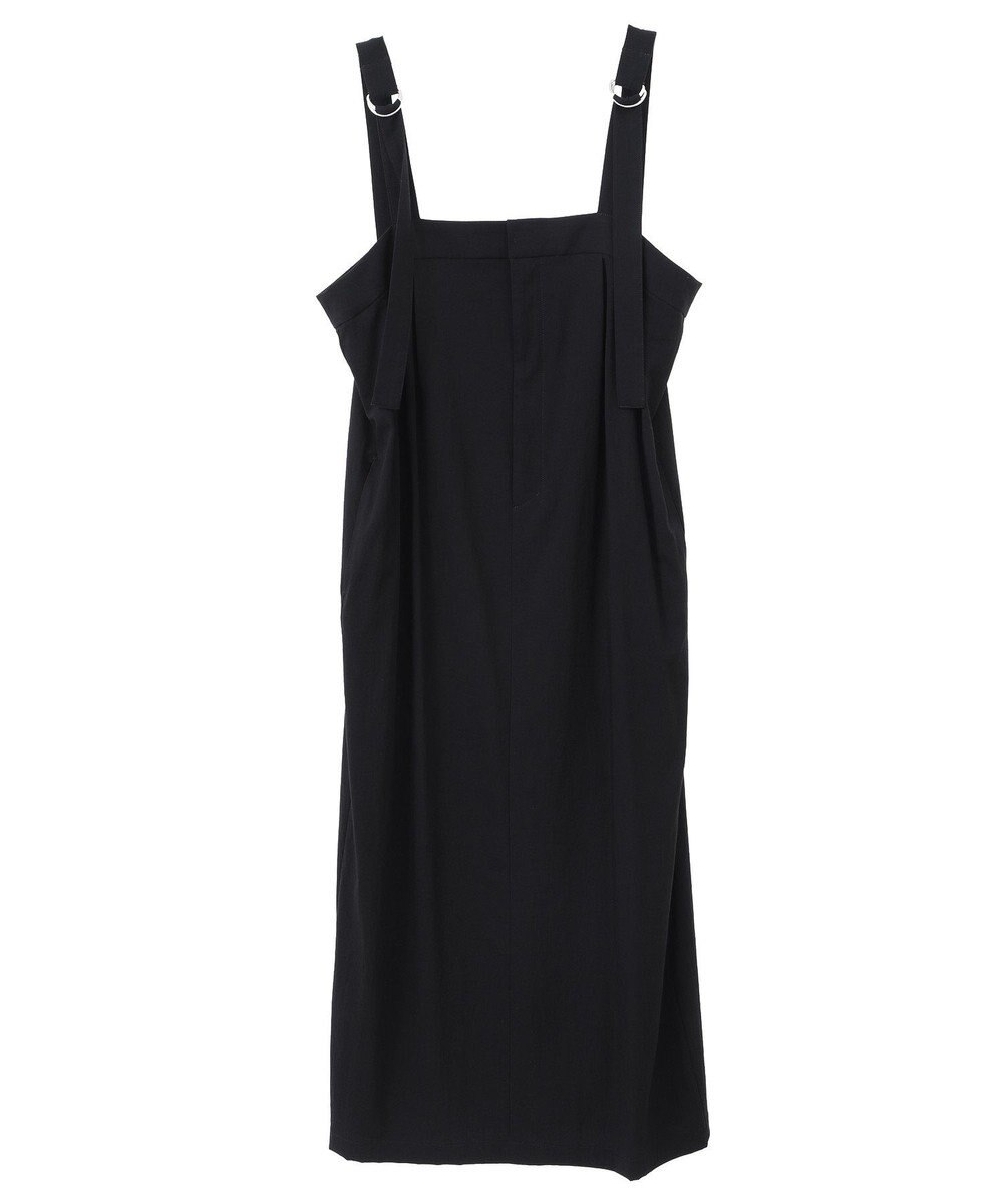 YECCA VECCA ドライタッチサロペットスカート 