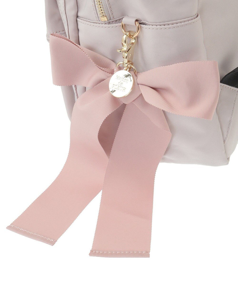 Maison de FLEUR 撥水加工ポケットリボンリュック 