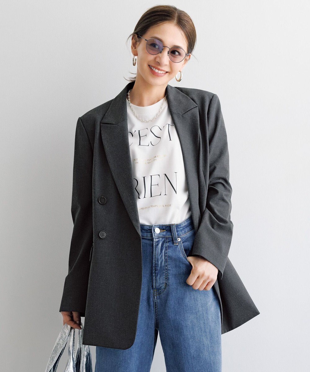 UNFILO 【吸水速乾/UVケア】ハーフスリーブ ロゴSWEAT 