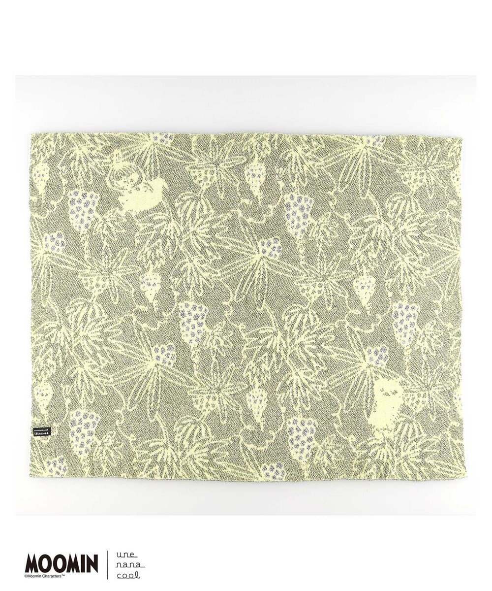 une nana cool 【ムーミン】MOOMIN × une nana ccol　なめらかふわふわブランケット 