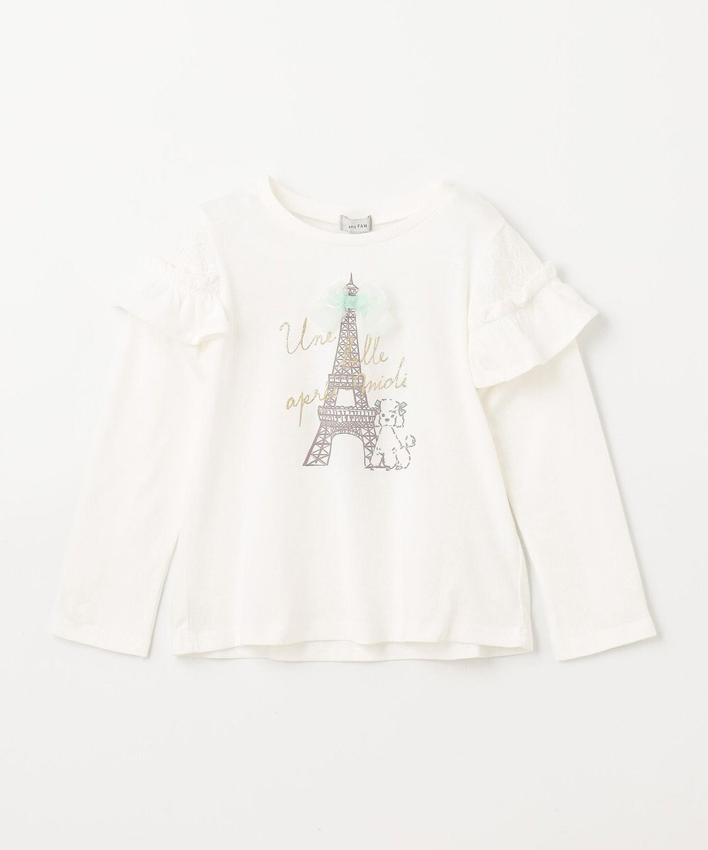ANY KIDS フレンチモチーフ 長袖 Tシャツ 