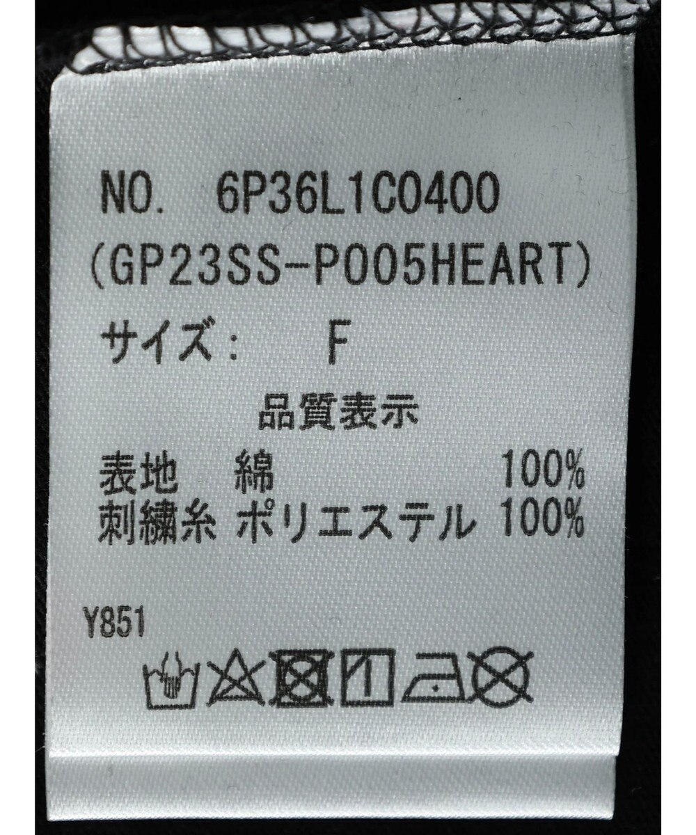 Green Parks ・Ｄｏｕｂｌｅ　Ｆｌａｇｓ　ハート刺繍Ｔシャツ 