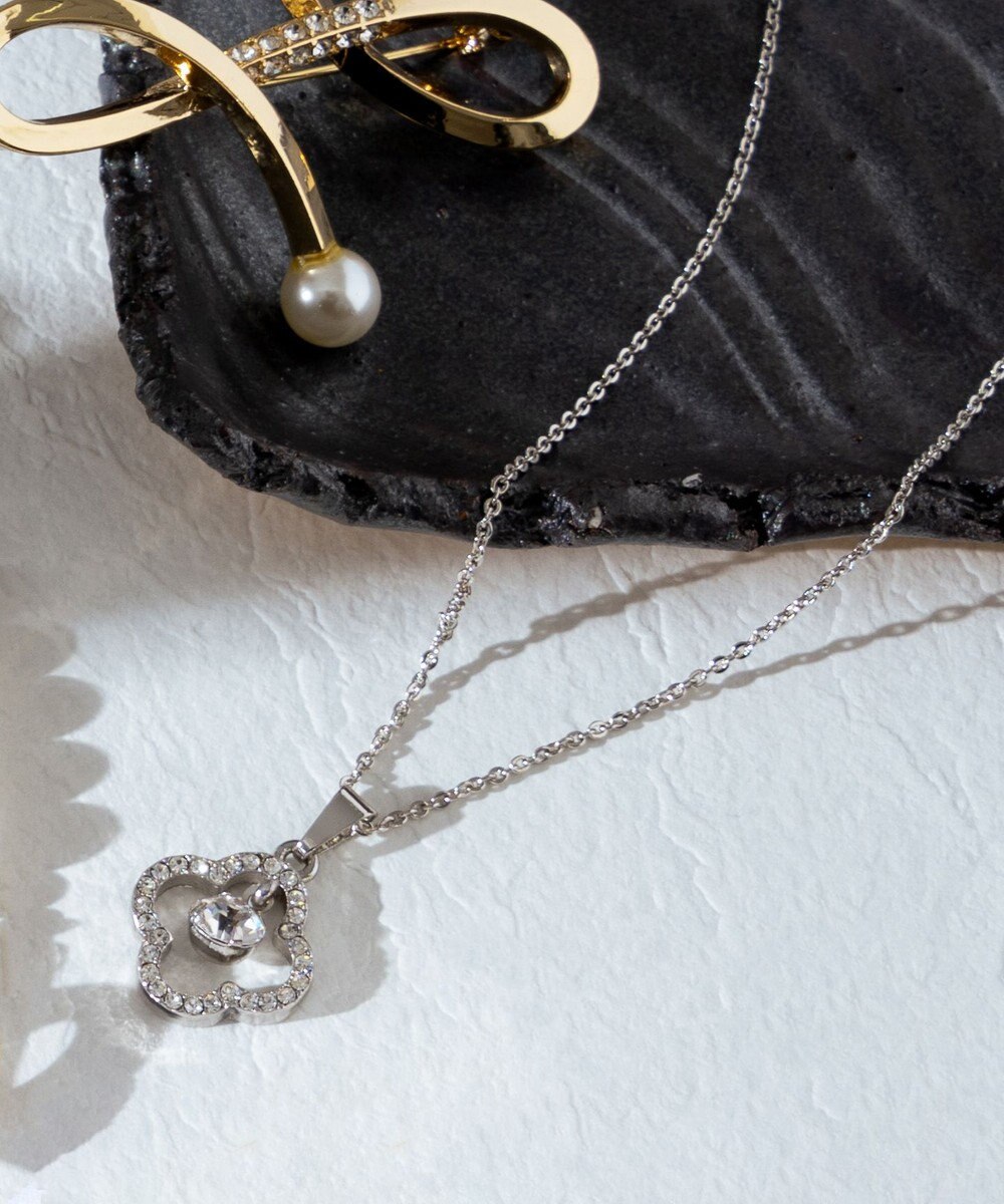 組曲 フラワービジューネックレス 