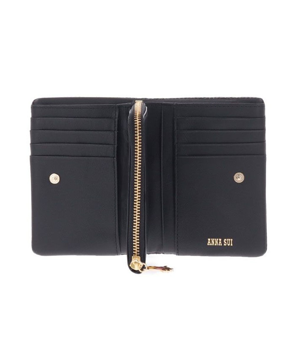 ANNA SUI マープル 内Lファスナー二つ折り財布 