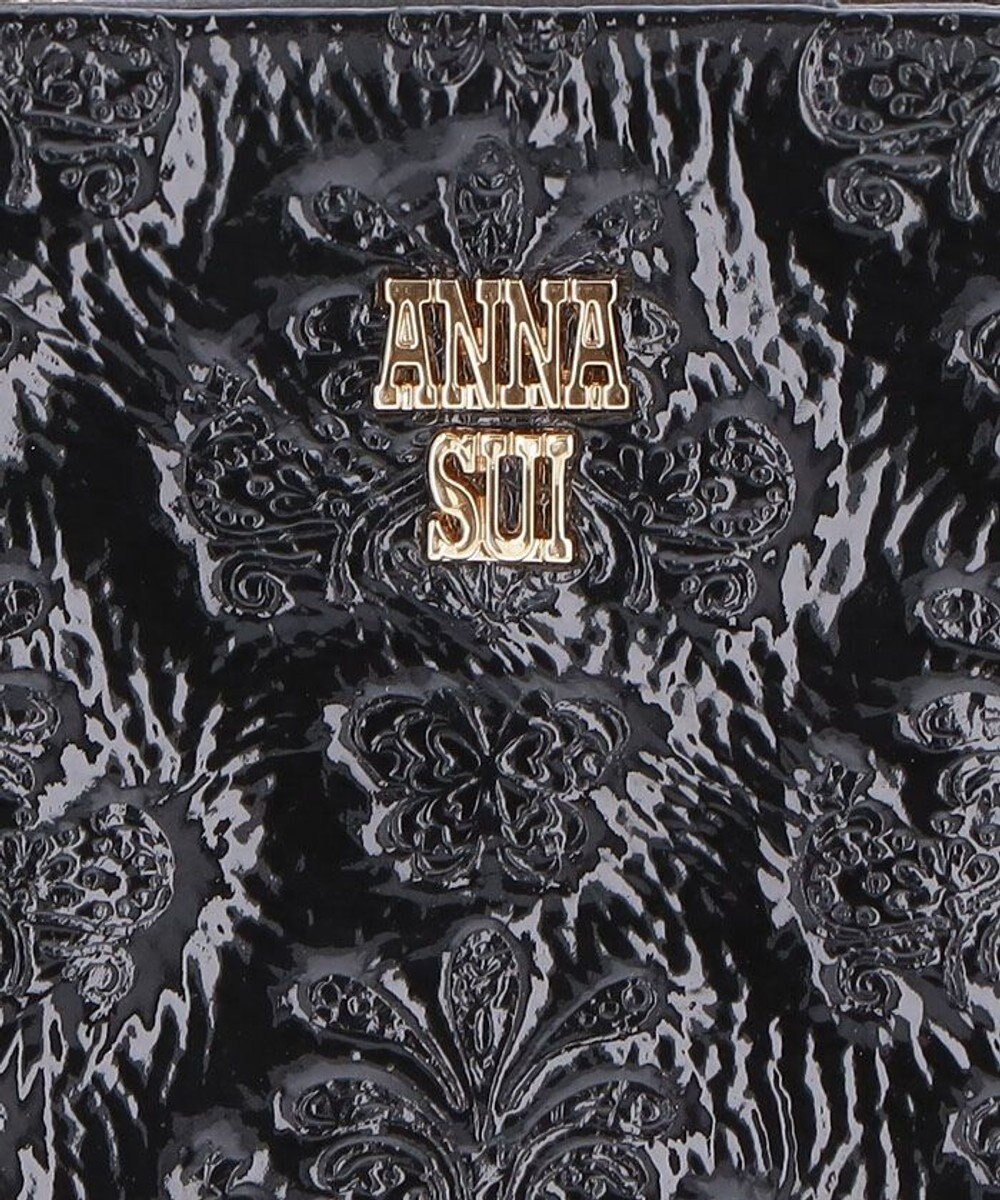 ANNA SUI マープル 内Lファスナー二つ折り財布 