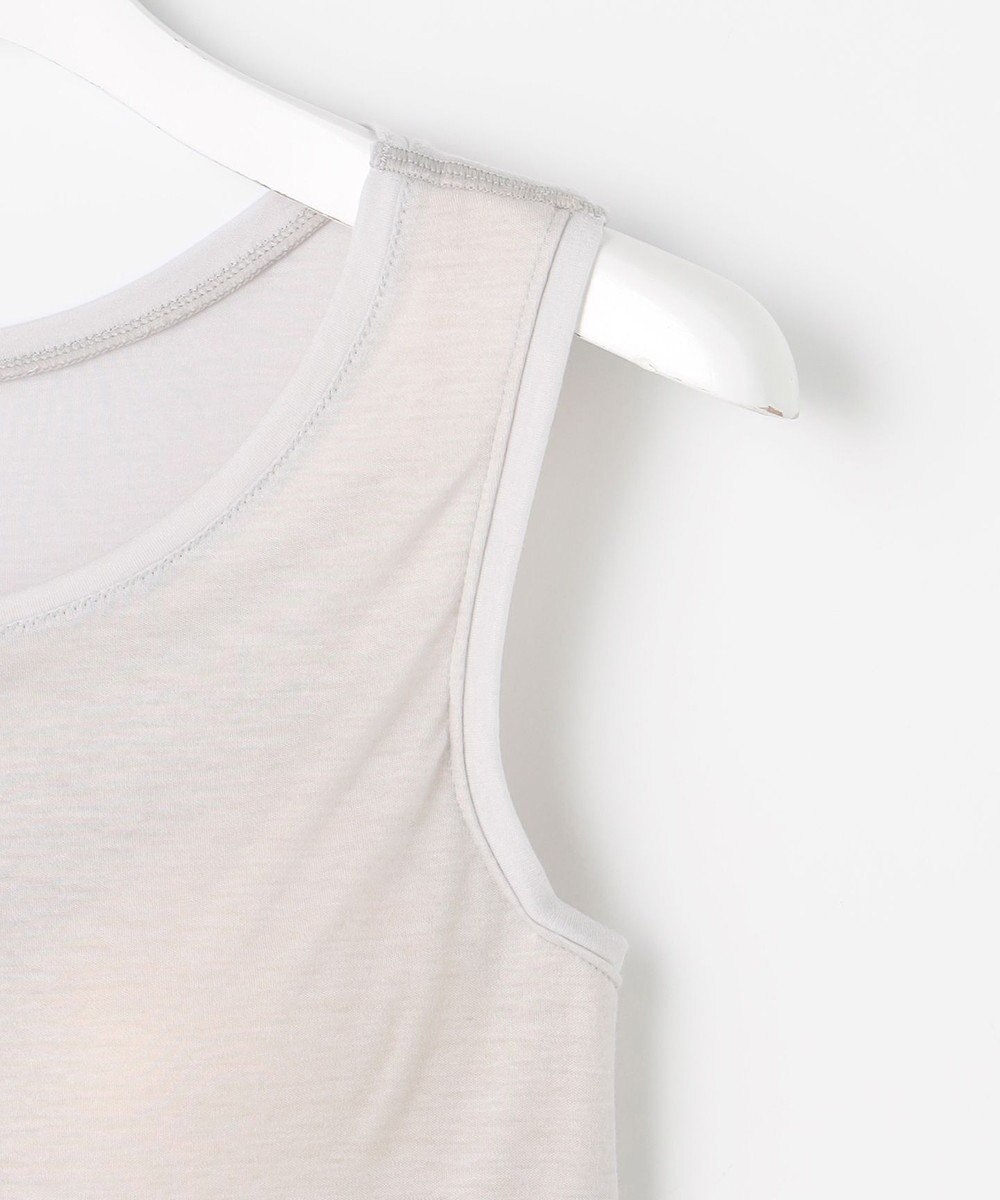 自由区 L 【ワコールコラボ・2点SET】シアーチェックニット プルオーバー 