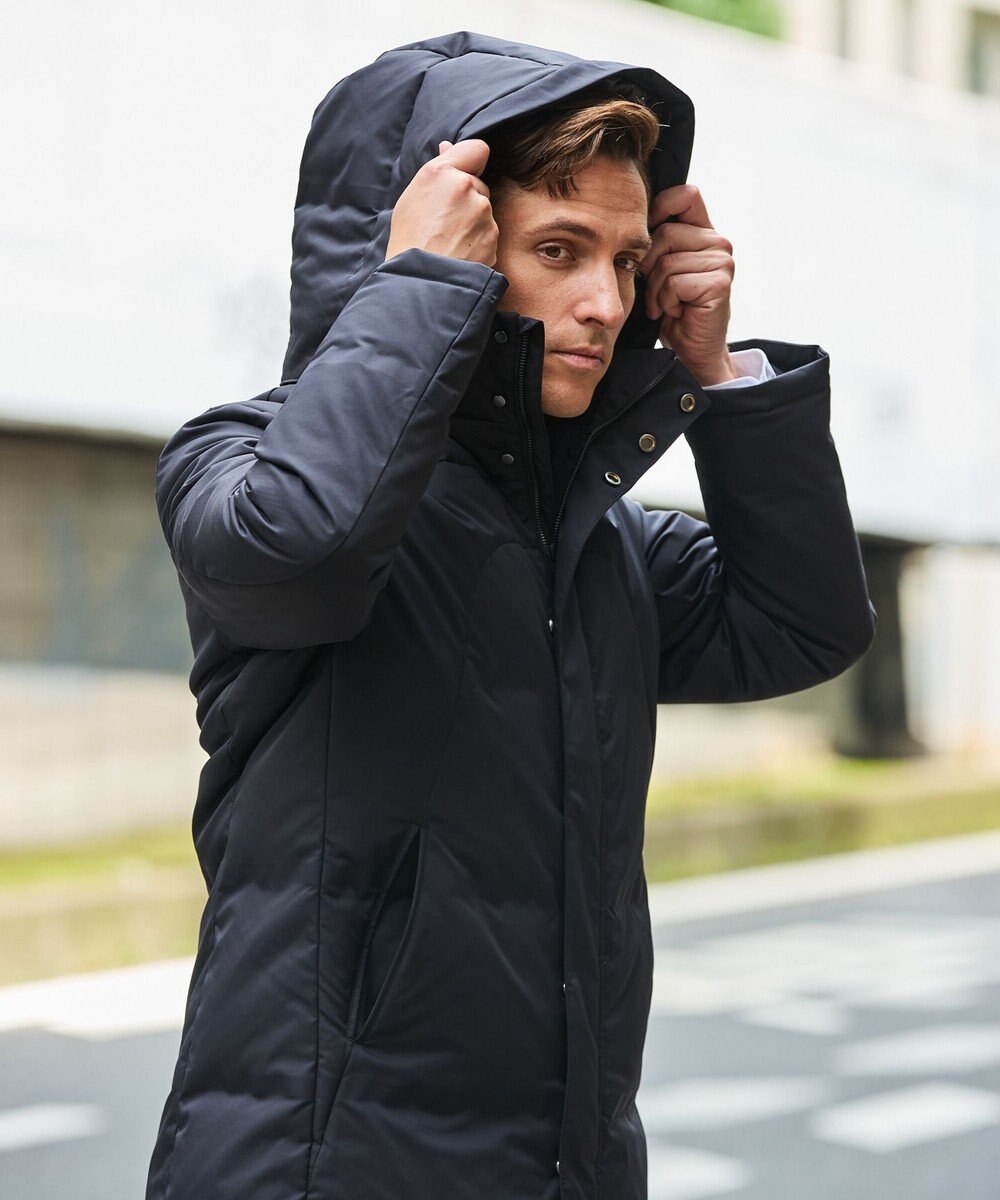 GOTAIRIKU WEB限定【仕事で着られる】ドレスダウンコート_ストレッチツイル_25年新作 