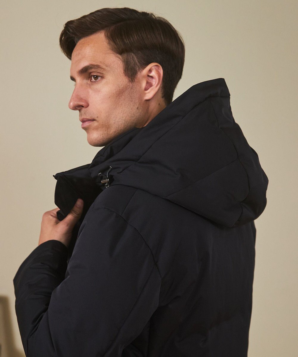 GOTAIRIKU WEB限定【仕事で着られる】ドレスダウンコート_ストレッチツイル_25年新作 