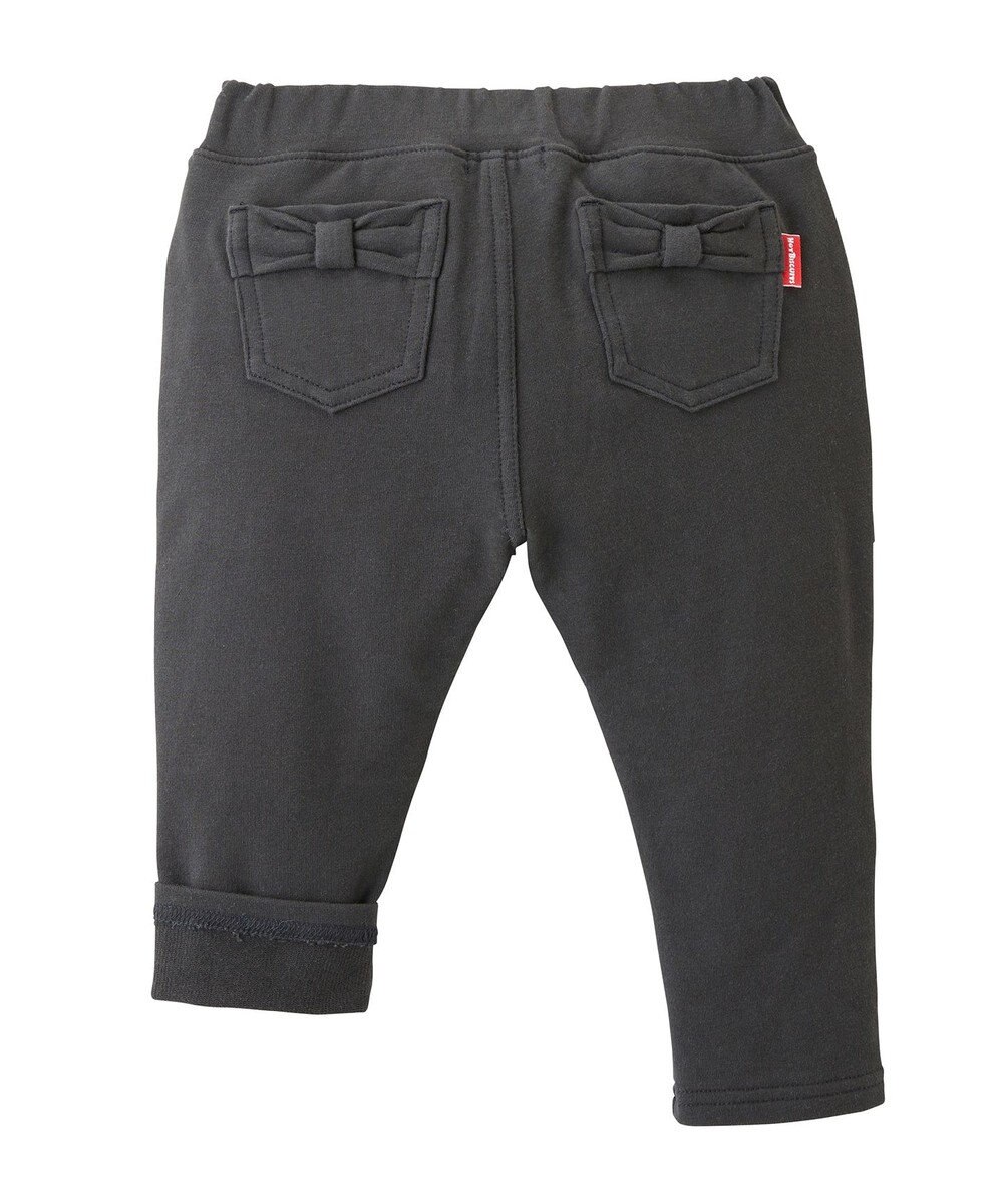 MIKI HOUSE HOT BISCUITS 【80-120cm】 ワンポイント ロングパンツ 