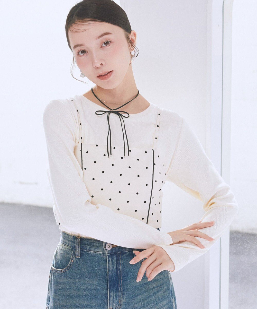 earth music&ecology サイドギャザープルオーバー 