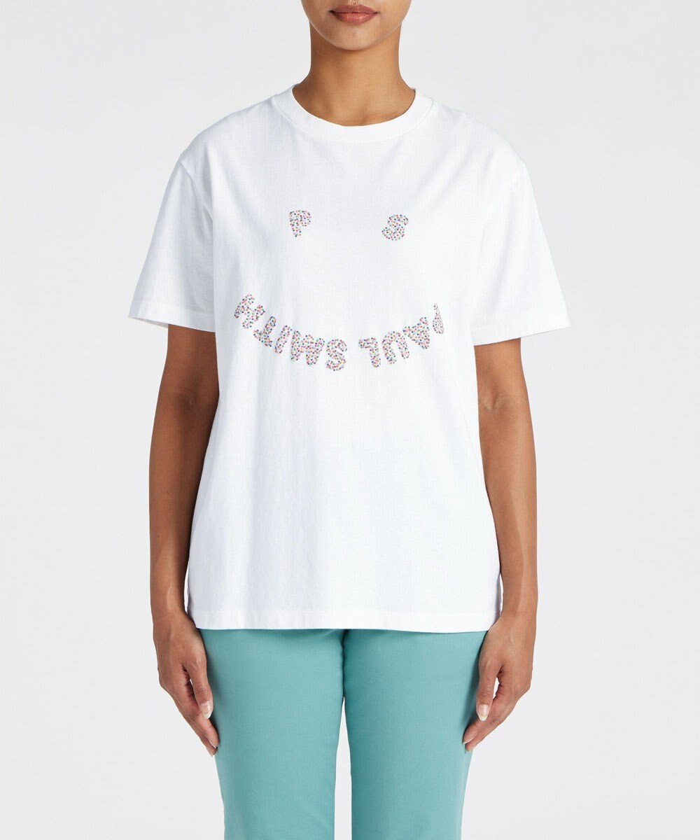 Paul Smith PS Happy Dot 半袖Tシャツ ホワイト