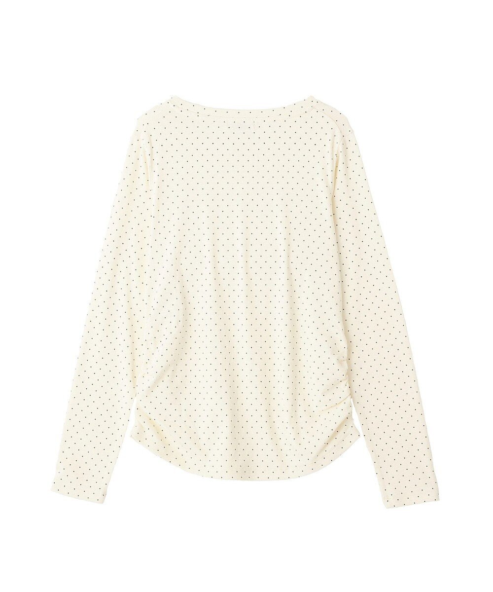 earth music&ecology サイドギャザープルオーバー 