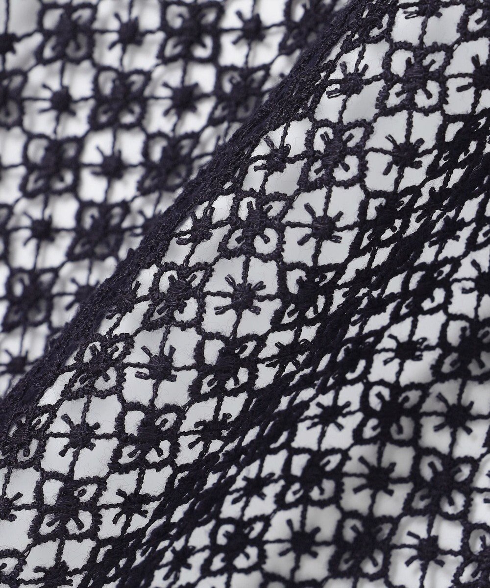 23区 【APPLAUDIR】クリスタルフラワーコンビ ドレス 