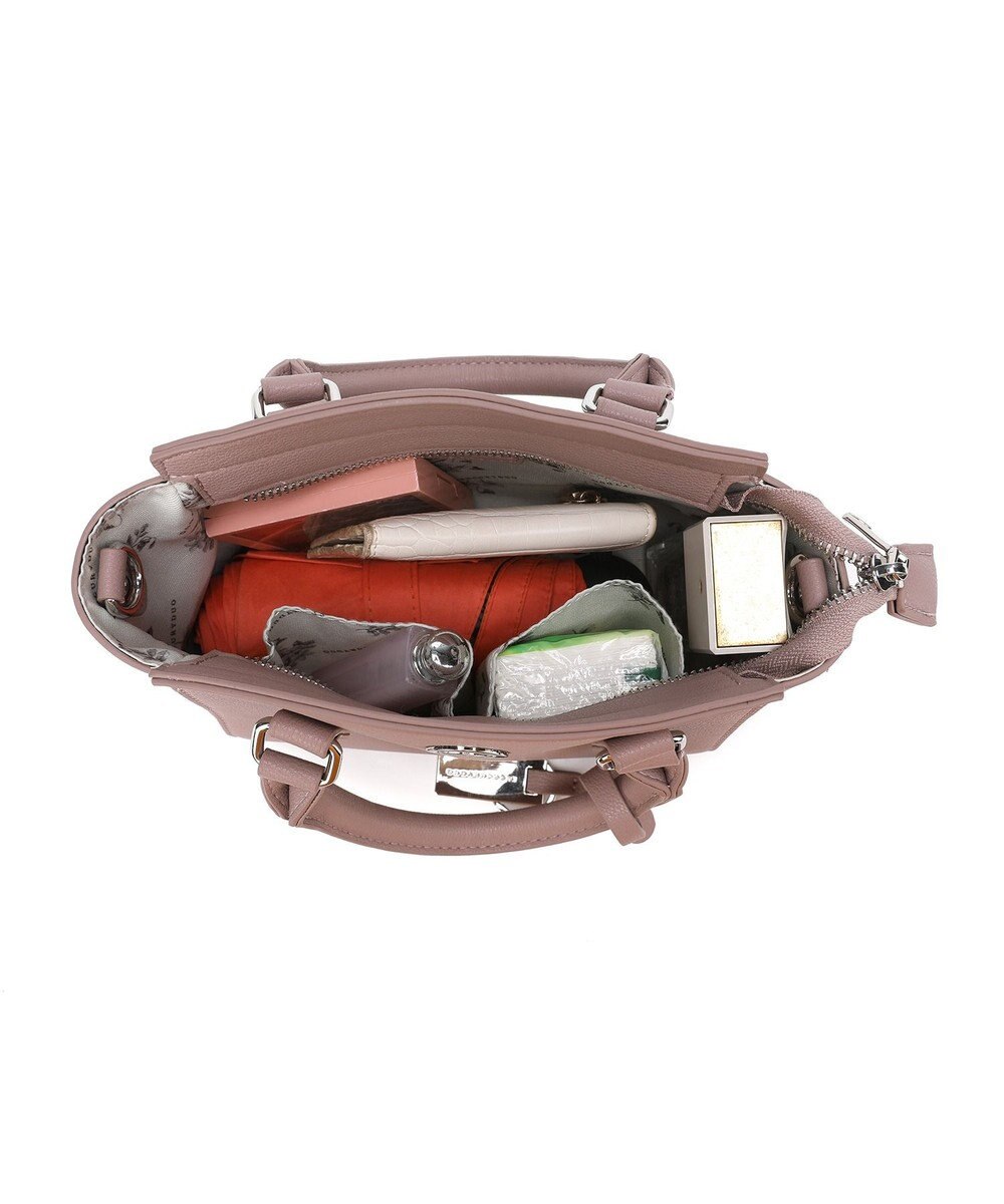 style code 【MERCURYDUO/マーキュリーデュオ】メタルアイレット　ミニハンドバッグ 