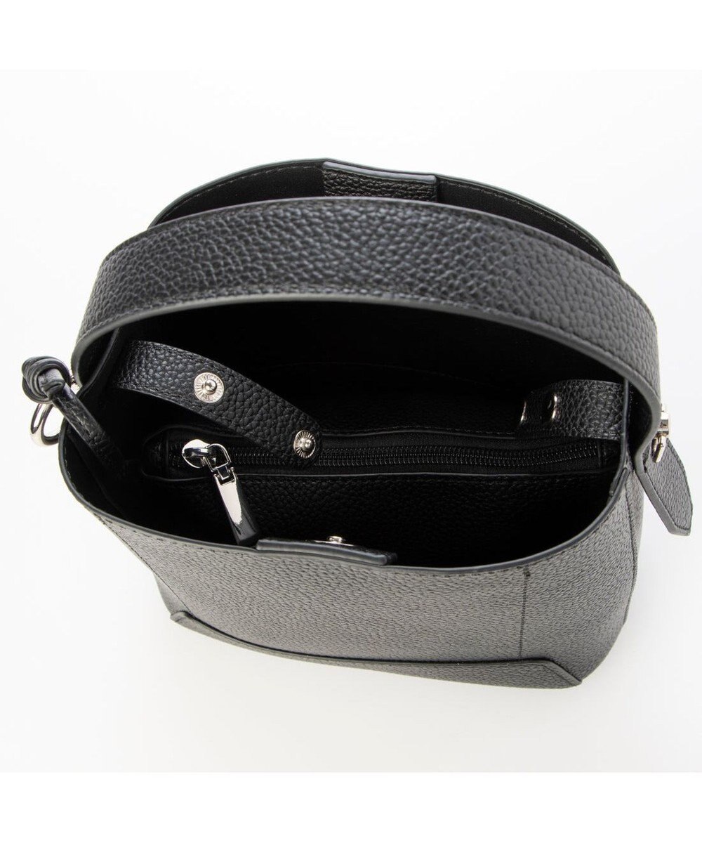 UNBILLION カシュカシュ cachecache / シボ合皮ミニバゲットバッグ 