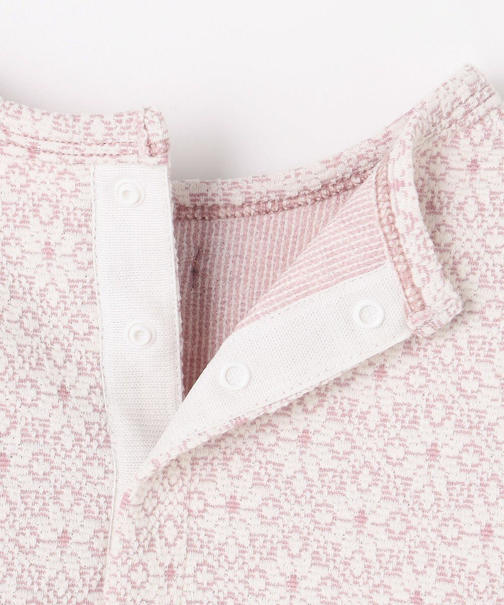 組曲 KIDS 【80-90㎝】 フロストフラワージャガード セットアップ 