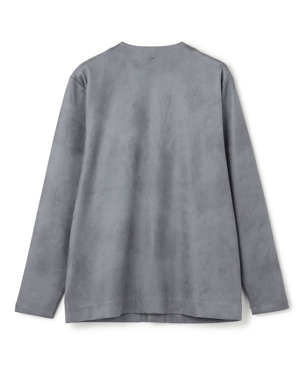 JOSEPH HOMME 新素材【ストレッチ/光沢感】レザーライクジャージー　カーディガン 