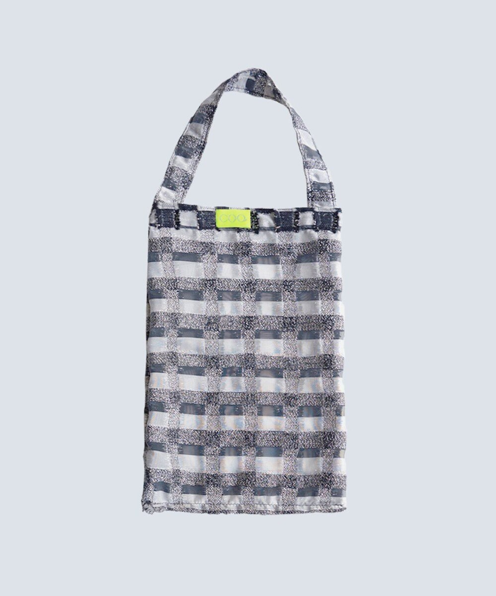 COQ ウォーターチェック リバーシブルミニバッグ B5サイズ 