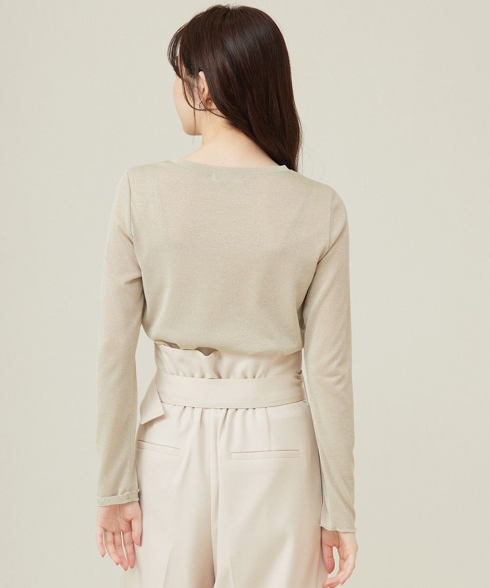 ANY SIS 【洗える】シアーラメ インナー 