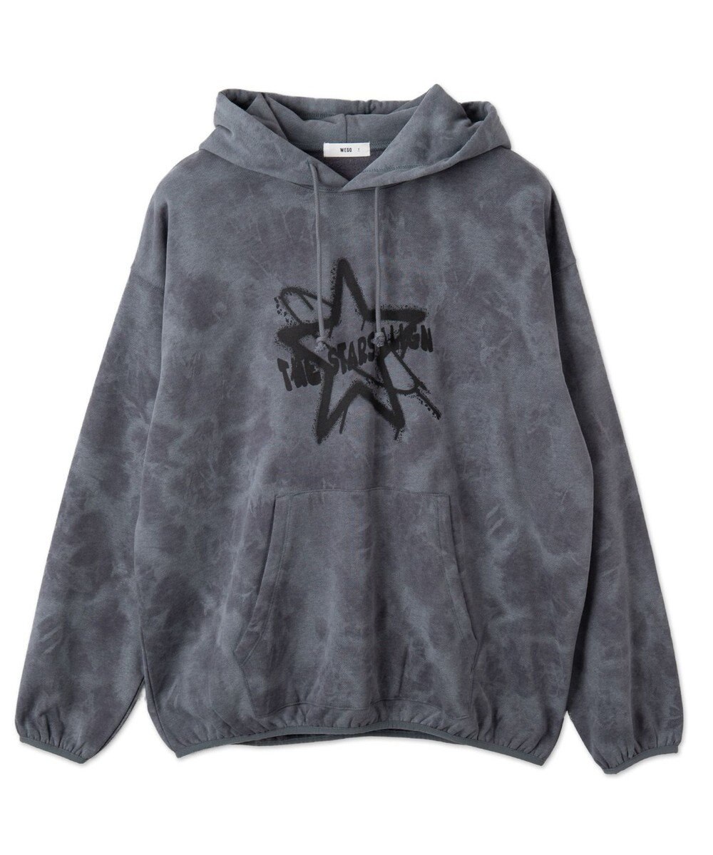 WEGO 【ユニセックス着用ITEM】スノーダイグラフィックビッグパーカー 