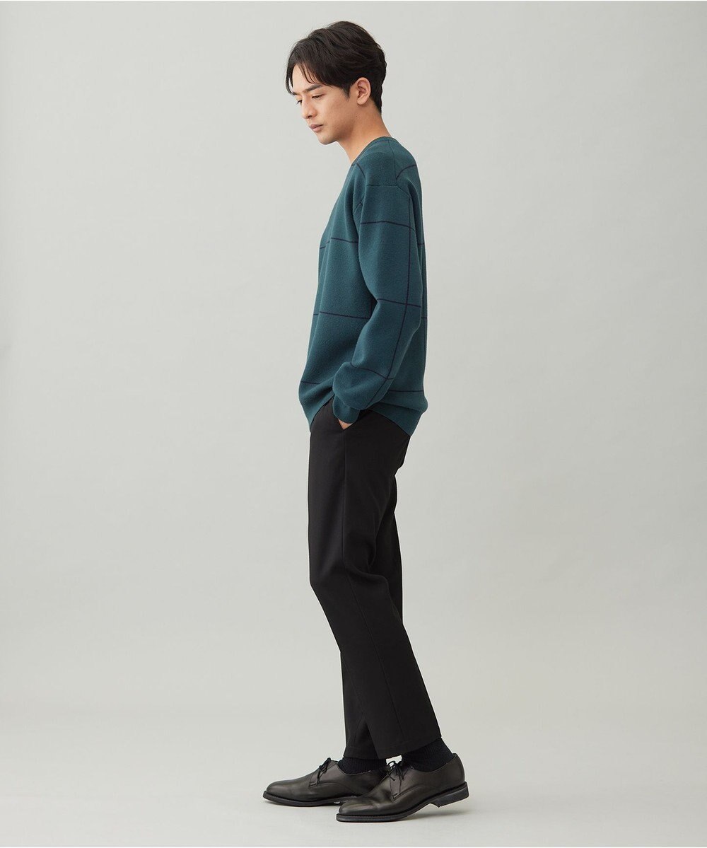 UNFILO MENS 【OCEANS 雑誌・web・YouTube 掲載】FLANNEL TOUCH 機能美パンツ スリム 