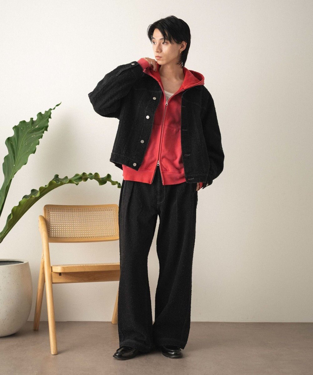 WEGO ネップデニムジャケット 