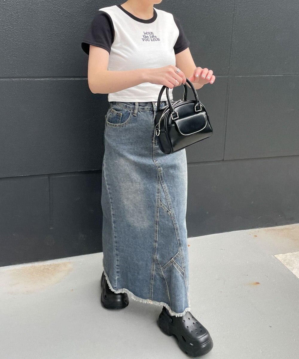 WEGO デザインプリントチビＴ 